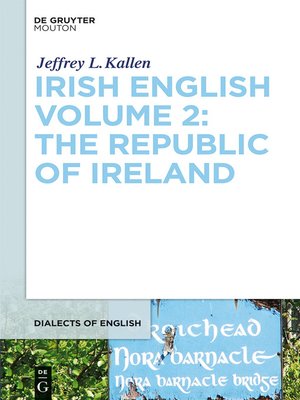 cover image of Irish English Volume 2